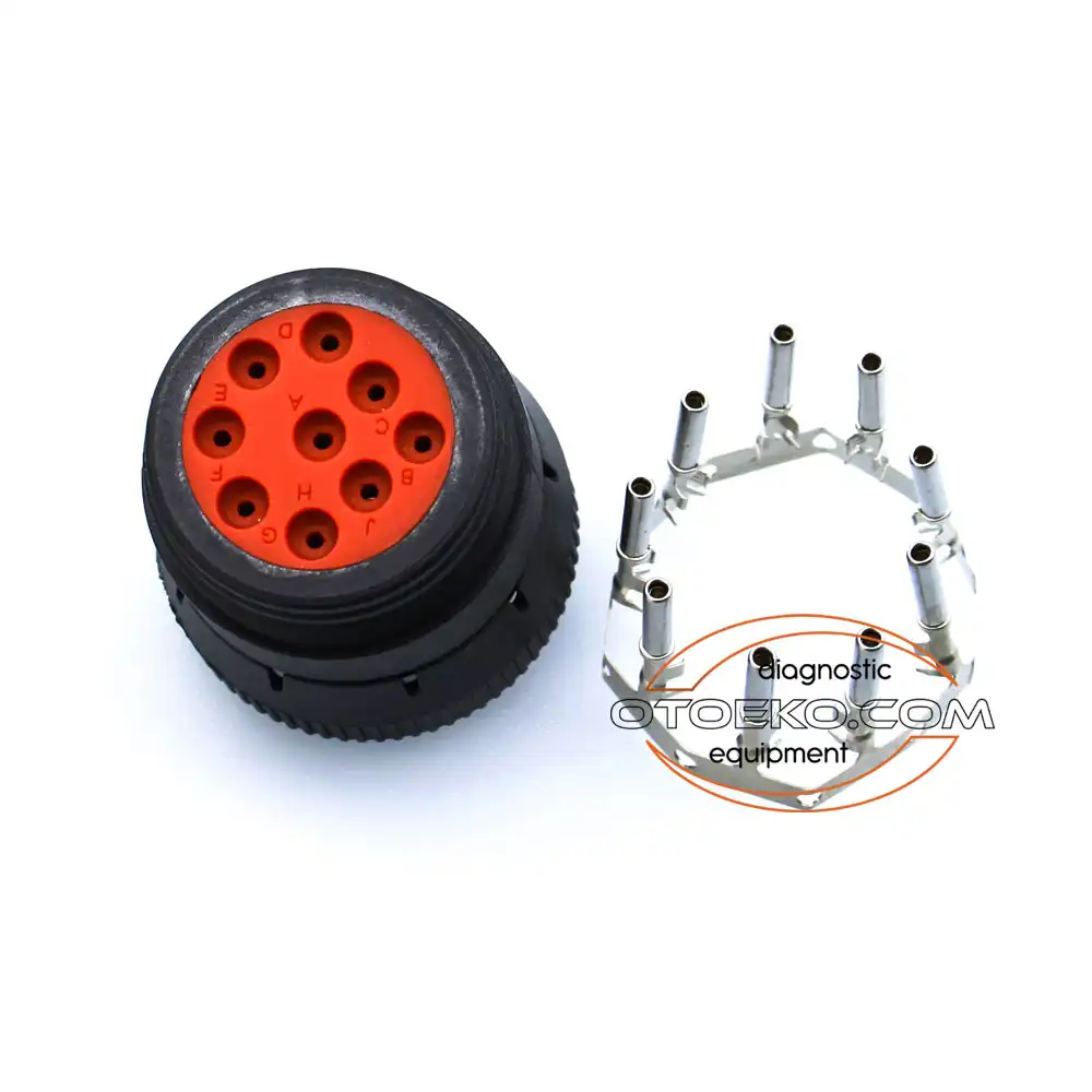 J1939 9 Pinli Tip 1 Konnektör / İçi Boş — Industrial OBD2 Diagnostic Adapter Cable - 4